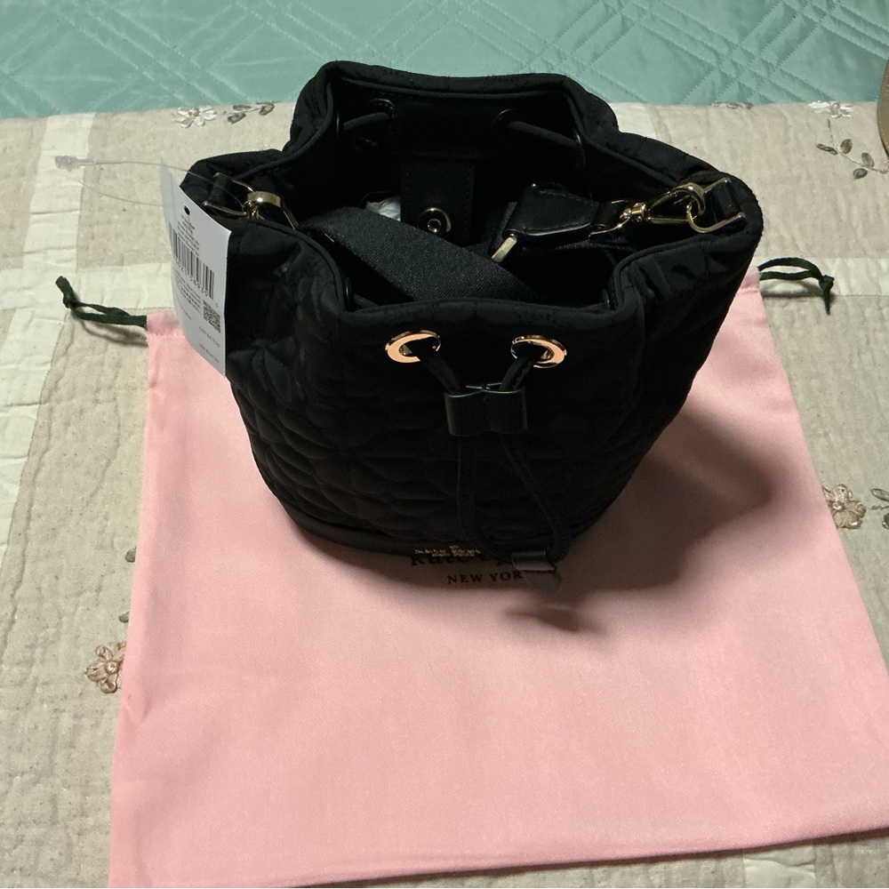 Black Quilted Women's Bag